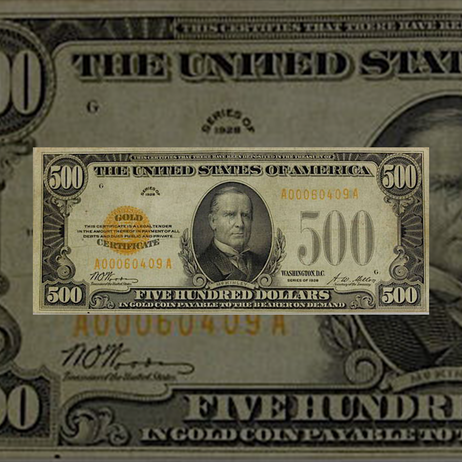 Gold Certificates 