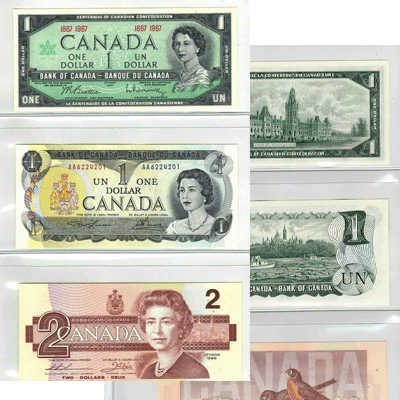 Bank Of Canada Paper Money