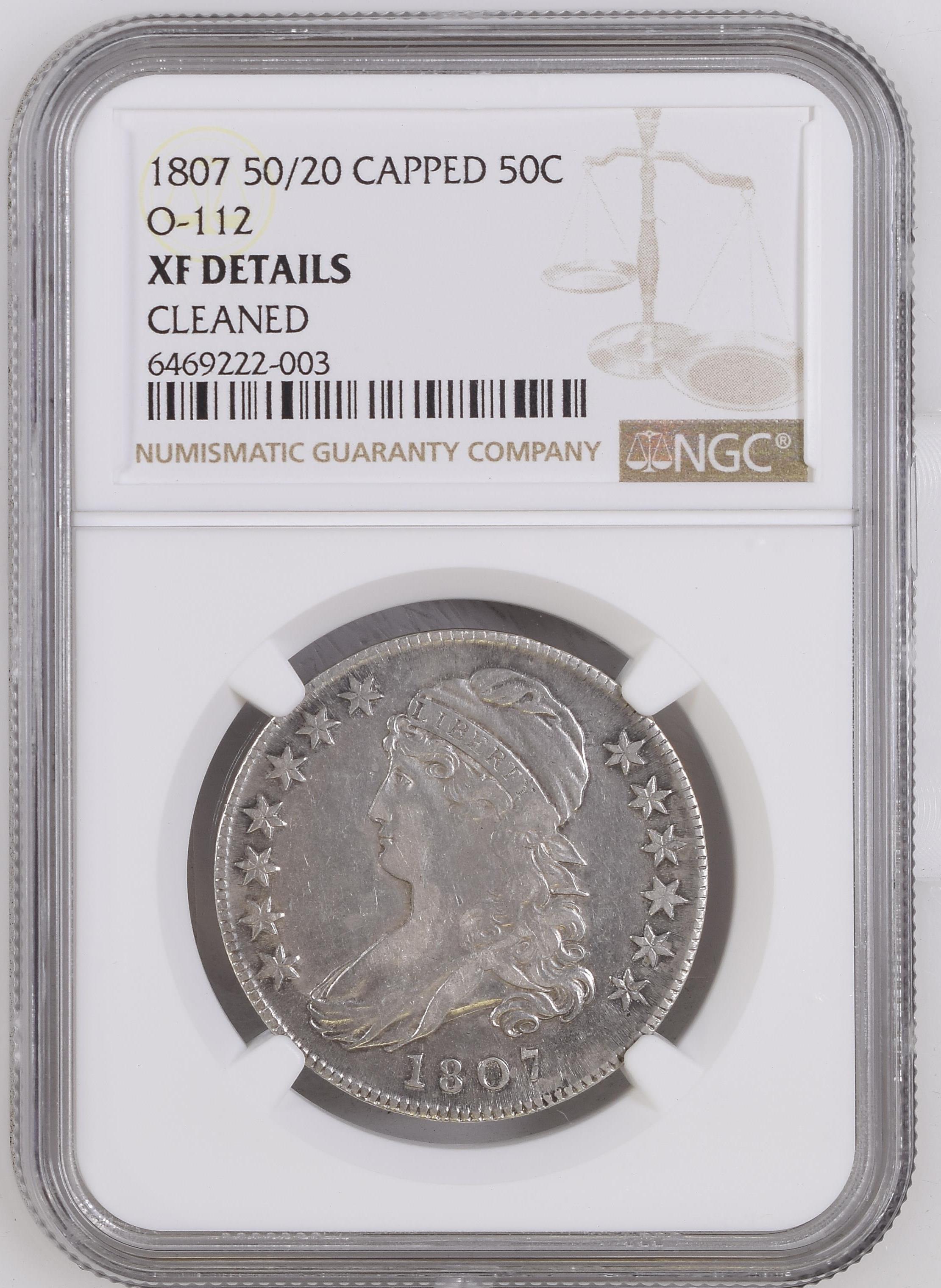 Collectors Corner - 1807 50C O-112 NGC Details - #75070412