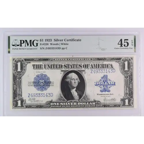 $1 1923 Blue Silver Certificates 238 (2)