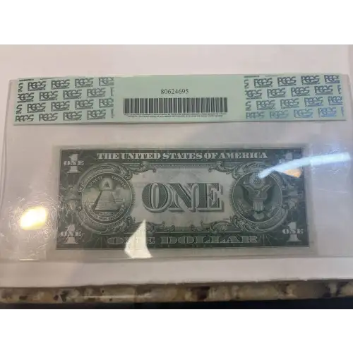 $1 1935-A blue seal. Small Silver Certificates 1610