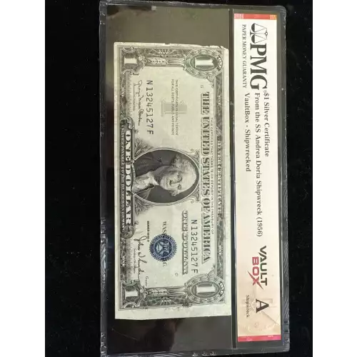 $1 1935-E blue seal. Small Silver Certificates 1614