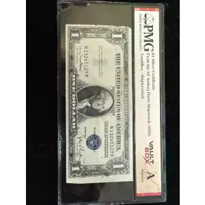 $1 1935-E blue seal. Small Silver Certificates 1614
