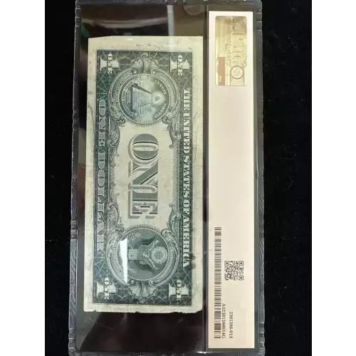 $1 1935-E blue seal. Small Silver Certificates 1614 (2)