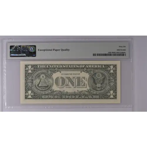 $1 2003-A. Green seal. Small Size $1 Federal Reserve Notes 1930-B (3)