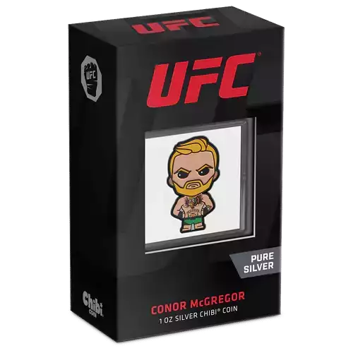 1 oz Sil UFC Chibi- Conor McGregor (3)