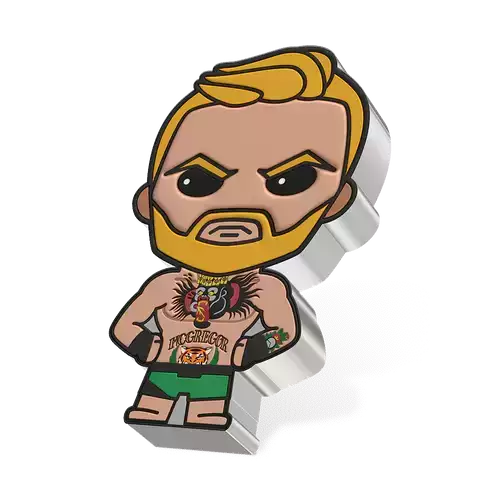 1 oz Sil UFC Chibi- Conor McGregor (2)