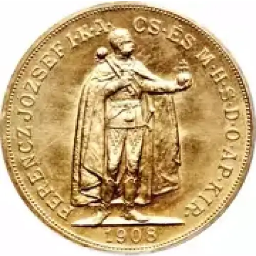 100 Korona Hungarian Empire Gold Coin [DUPLICATE for #549423]
