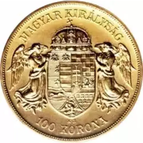 100 Korona Hungarian Empire Gold Coin [DUPLICATE for #549423] (2)