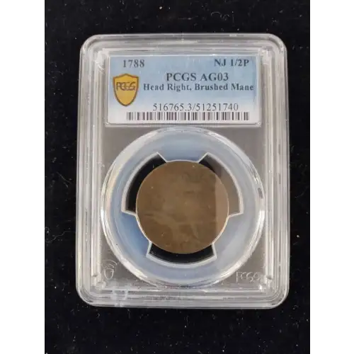 1788 NJ 1/2P Head Right, Brushed Mane, BN (3)