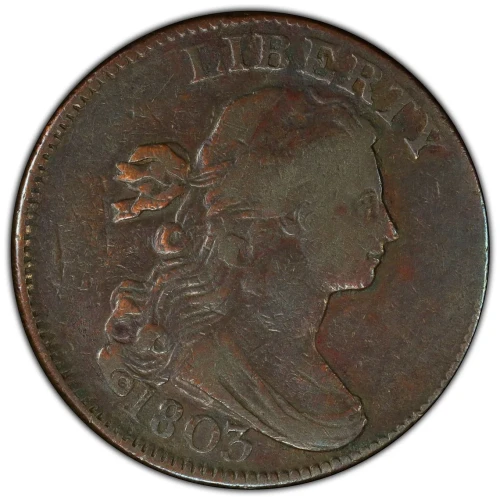 1803 1C Large Date, Large Fraction, BN