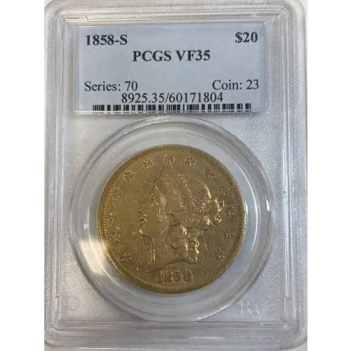 1858-S $20