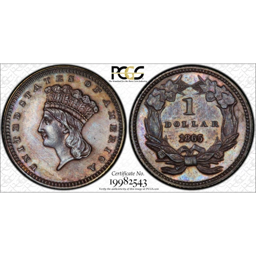 1865 G$1 J-438, BN (2)