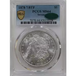 1878 7/8TF $1 Strong