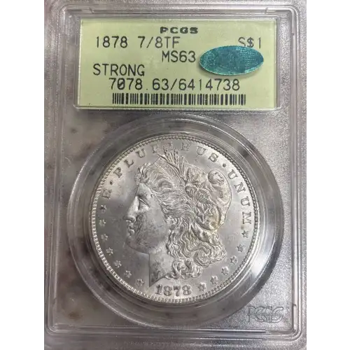 1878 7/8TF $1 Strong