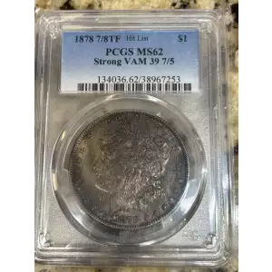 1878 7/8TF $1 Strong VAM 39 7/5 Hit List