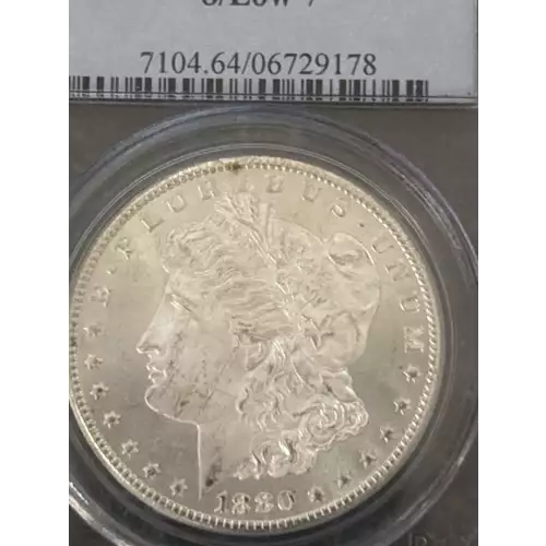 1880-CC $1 8/Low 7 (3)