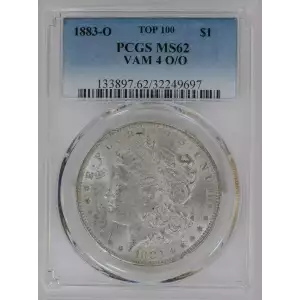 1883-O $1 VAM 4 O/O