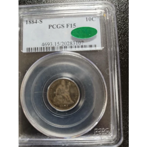 1884-S 10C