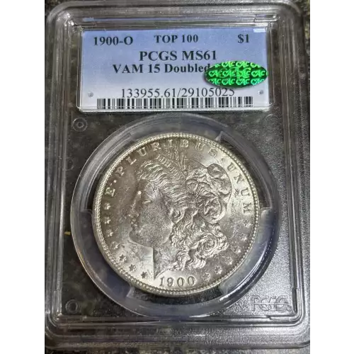 1900-O $1 VAM 15 Doubled Stars TOP 100