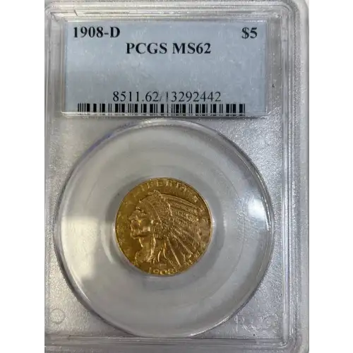 1908-D $5