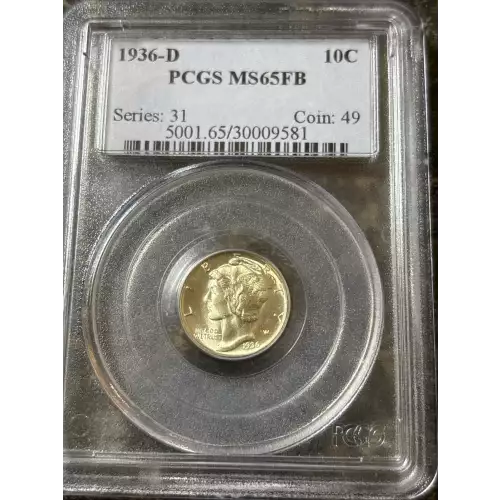 1936-D 10C, FB