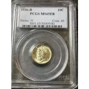 1936-D 10C, FB