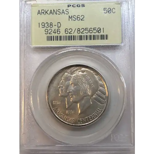1938-D 50C Arkansas