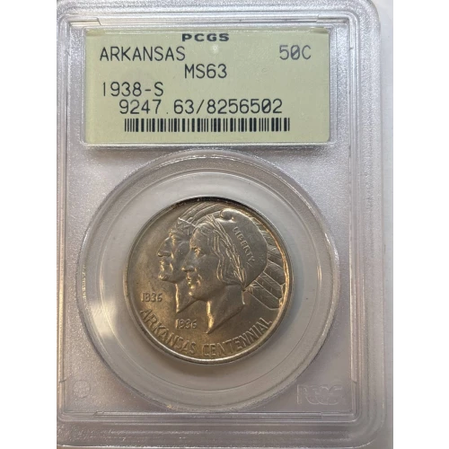 1938-S 50C Arkansas