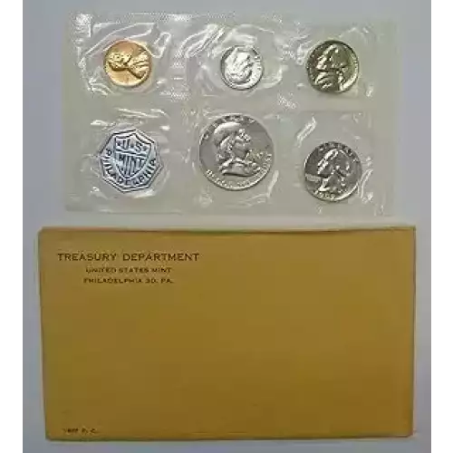 1957 Proof Set - 5 Coins ($0.91 FV) - Set