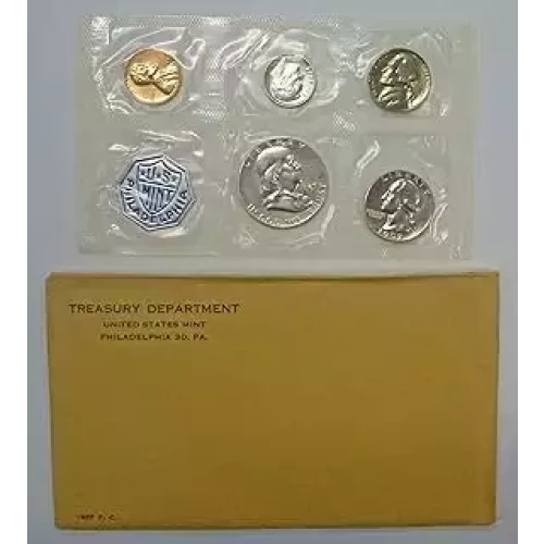 1957 Proof Set - 5 Coins ($0.91 FV) - Set