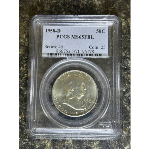 1958-D 50C, FBL