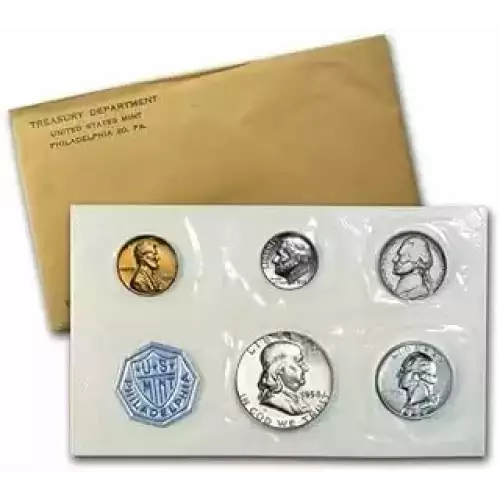 1958 Proof Set - 5 Coins ($0.91 FV) - Set