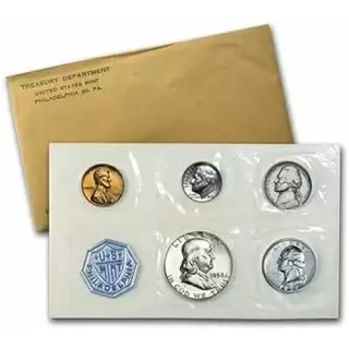 1958 Proof Set - 5 Coins ($0.91 FV) - Set