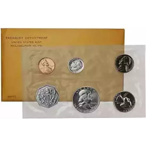 1960 Proof Set - 5 Coins ($0.91 FV) 