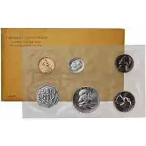 1960 Proof Set - 5 Coins ($0.91 FV) 