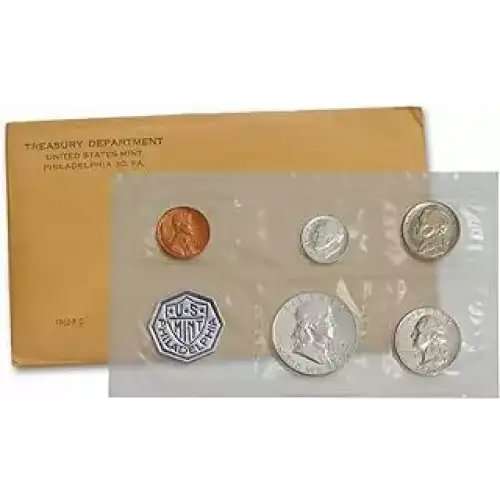 1962 Proof Set - 5 Coins ($0.91 FV) - Set
