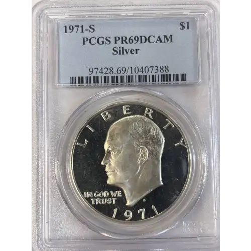 1971-S $1 Silver, DCAM