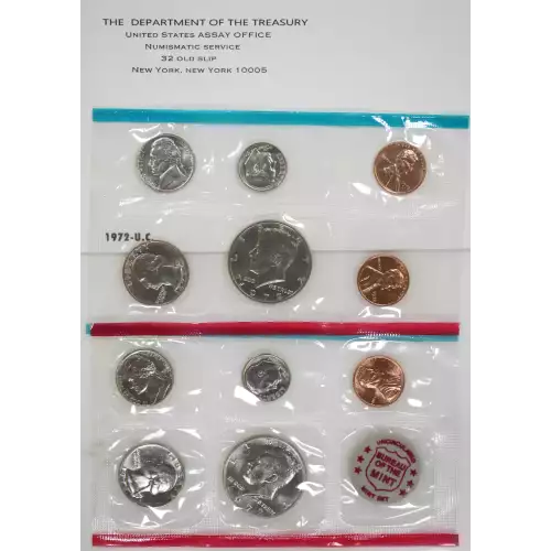 1972 Mint Set - ($1.83 FV) - Set