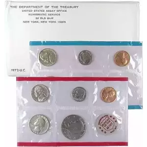 1972 Mint Set - ($1.83 FV) - Set