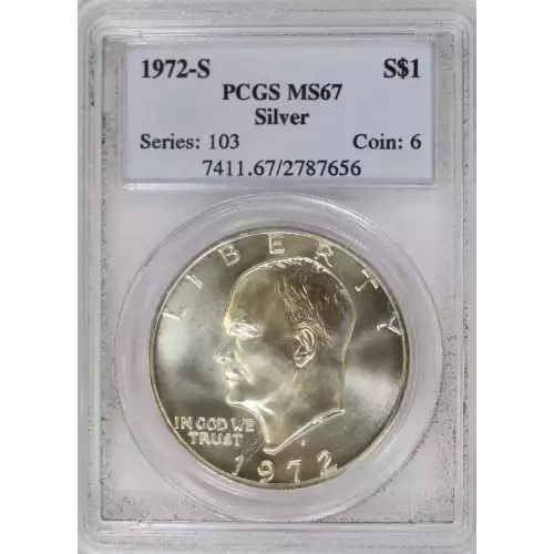 1972-S $1 Silver