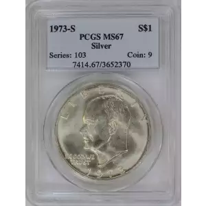 1973-S $1 Silver