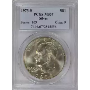 1973-S $1 Silver