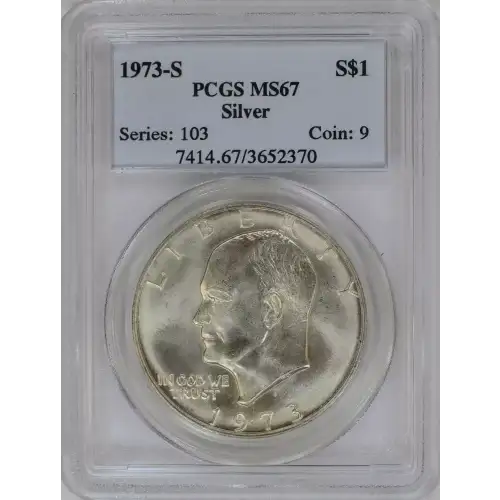 1973-S $1 Silver