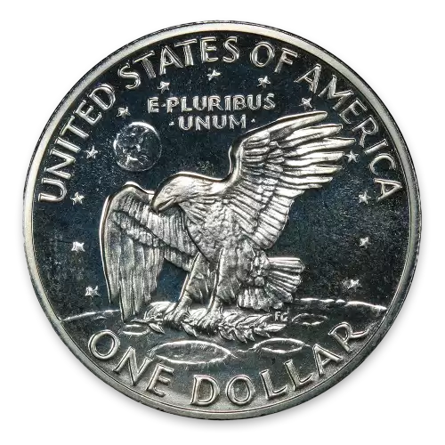 1974 Eisenhower Proof Silver Ike Dollar w/ Box - Proof Silver