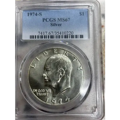 1974-S $1 Silver