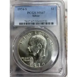 1974-S $1 Silver