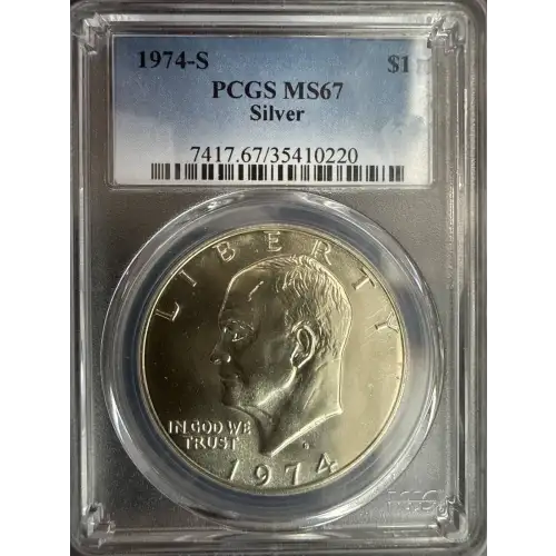 1974-S $1 Silver