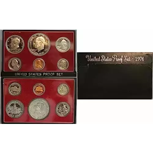 1976 Proof Set - 6 coins ($1.91 FV) - Set