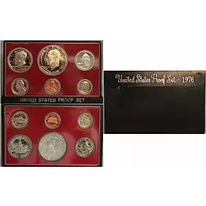 1976 Proof Set - 6 coins ($1.91 FV) - Set